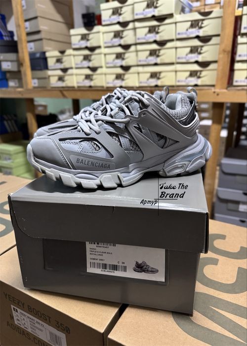 36-45р Мужские Balenciaga Track 3.0 Grey 1:1 ORIGINAL