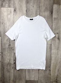Smog slim fit футболка 2XL размер удлиннённая белая оригинал