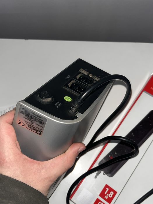 Ибп ups дбж безперебійник mustec powermust 600 offline