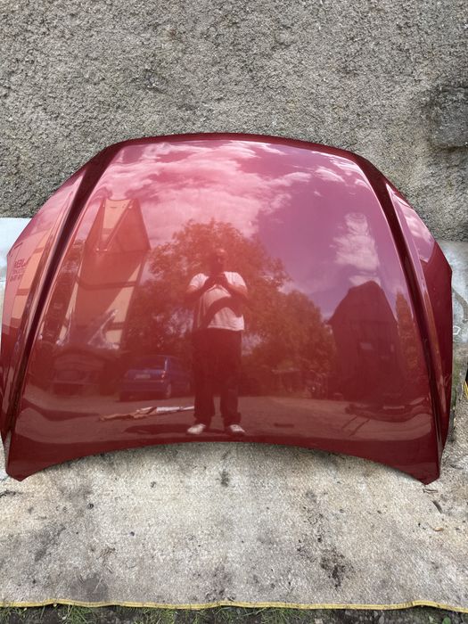 Audi A6 C7 Allroad Maska Aluminim Czerwona 2017