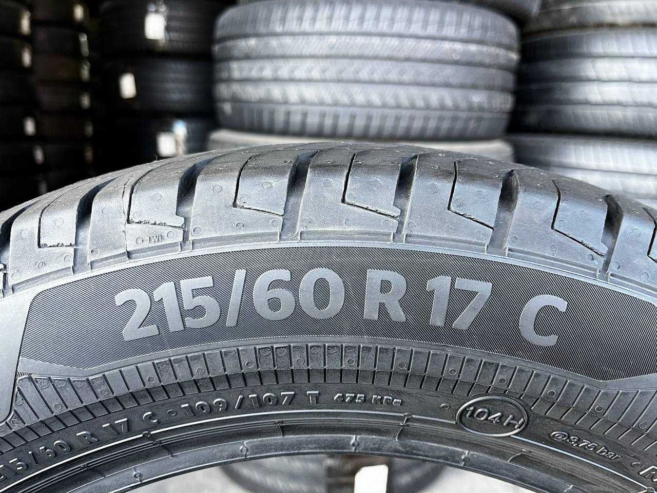 НОВІ літні шини 215-60 R17C CONTINENTAL VanContactEco 2024р