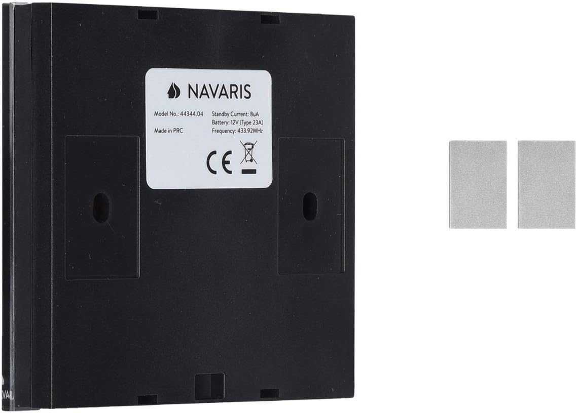 Navaris Radio Touch Light Switch - 1x Materiał montażowy nadajnika