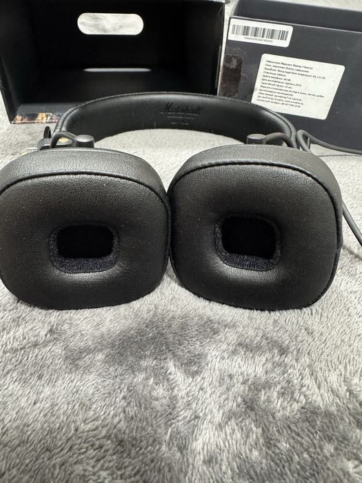 Навушники Marshall Major III 3 bluetooth+cable 3,5mm black