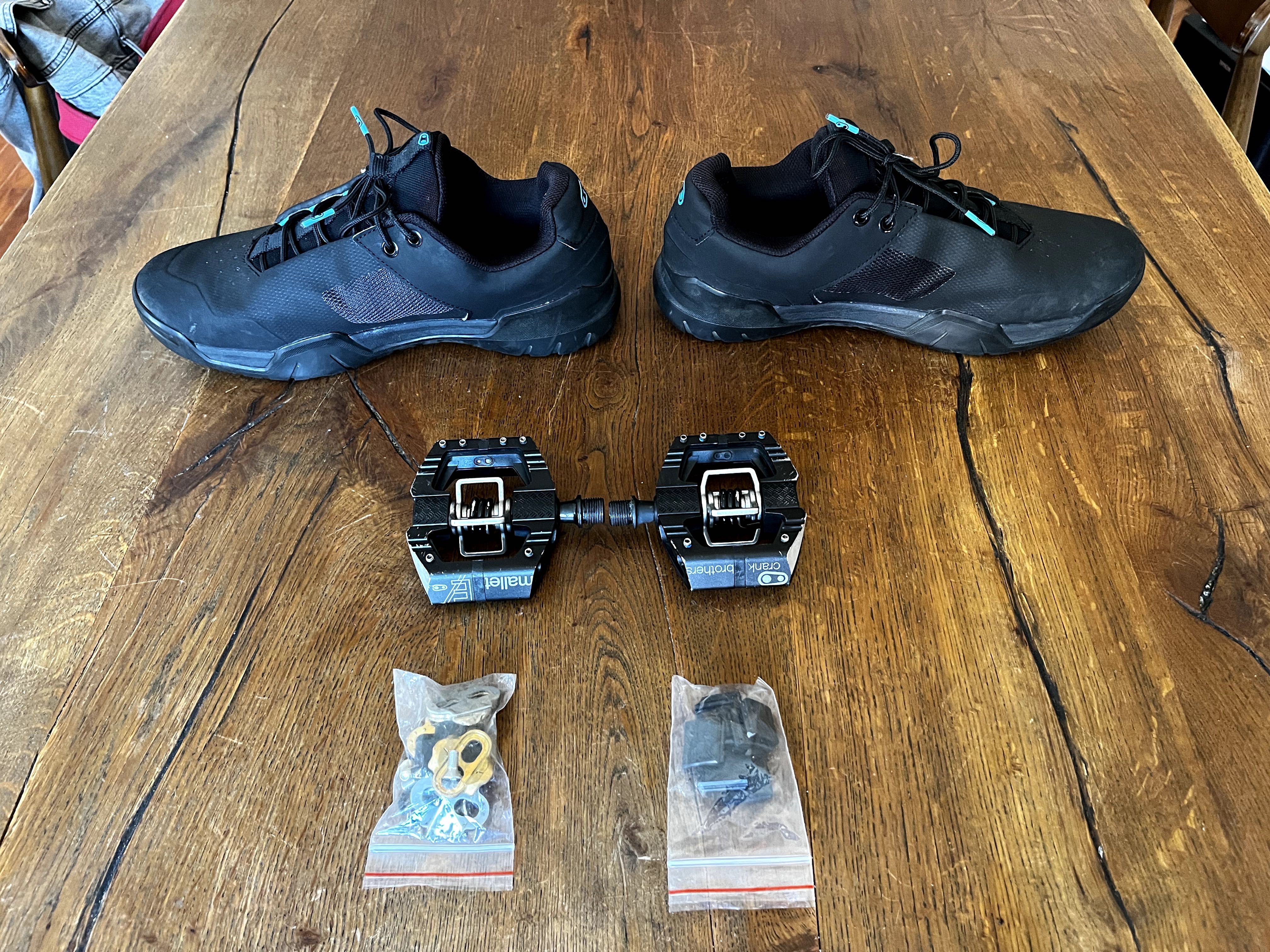 Crankbrothers Mallet Enduro Lace CLIP-IN Shoes + Mallet  Pedals