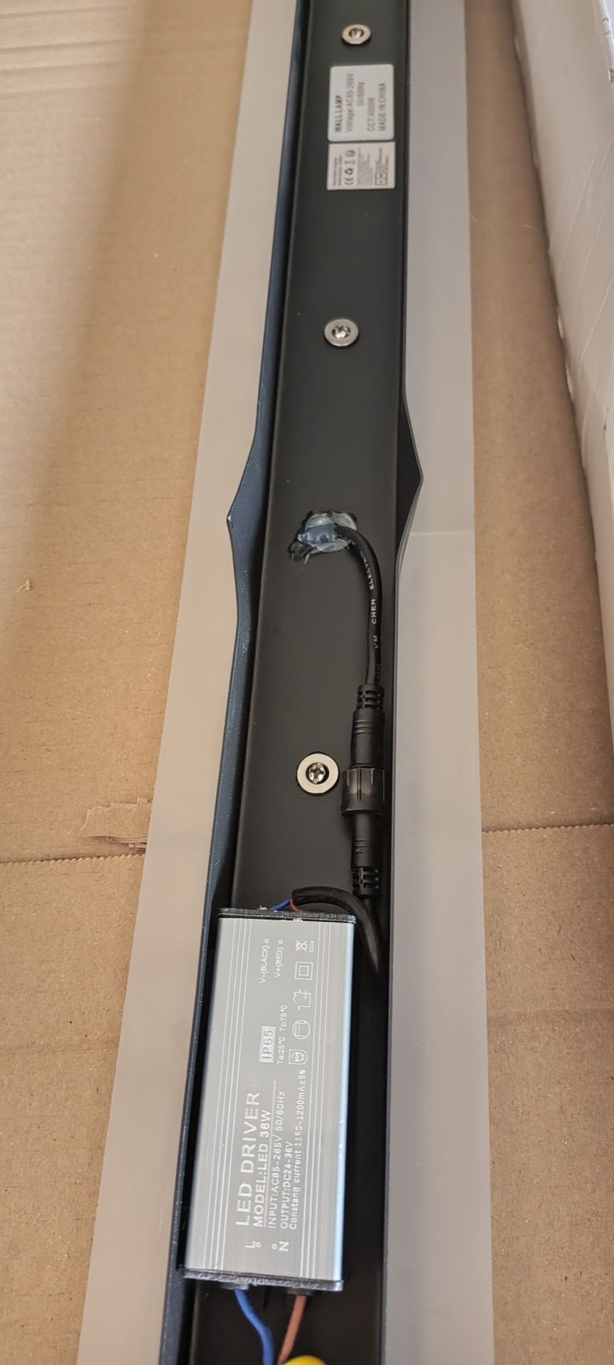 Lampa ścienna Led kinkiet ogrodowy 120cm 36W