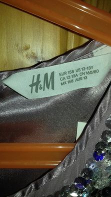 Новое стильное платье H&M 12-13 лет