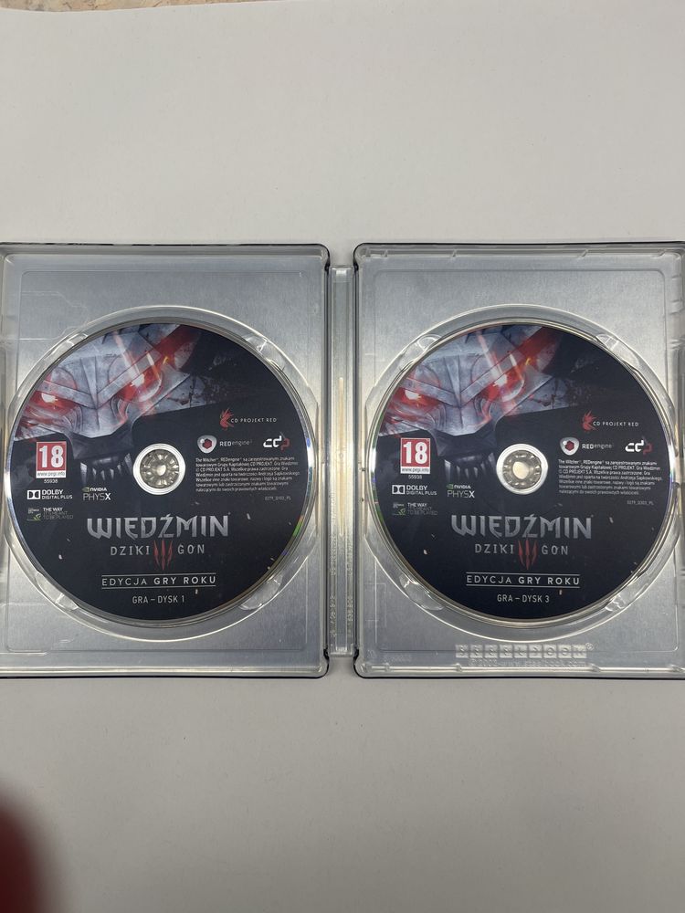 WIEDZMIN DZIKI 3 GON - edycja gry roku