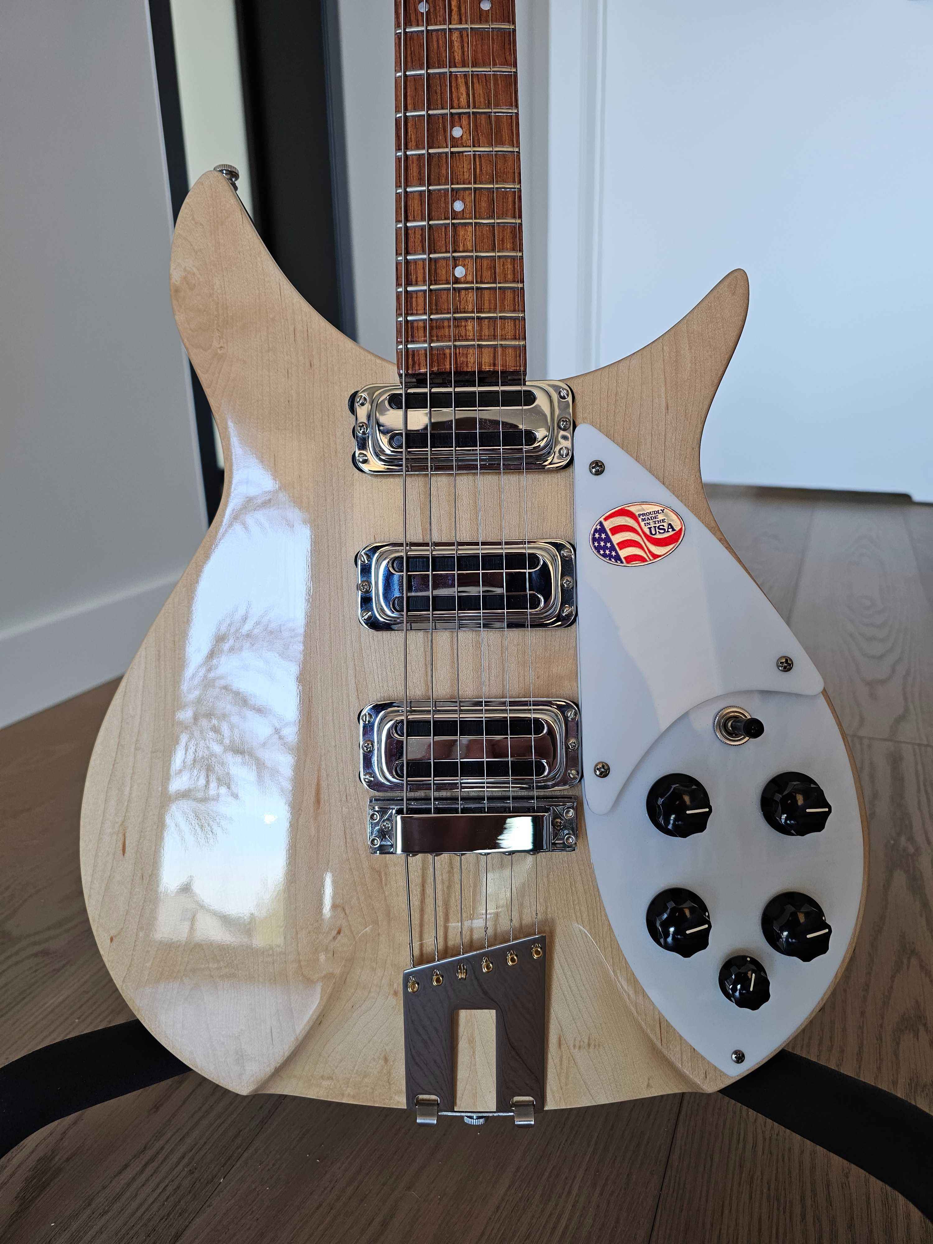 Gitara elektryczna Rickenbacker 350V63 - Mapleglo