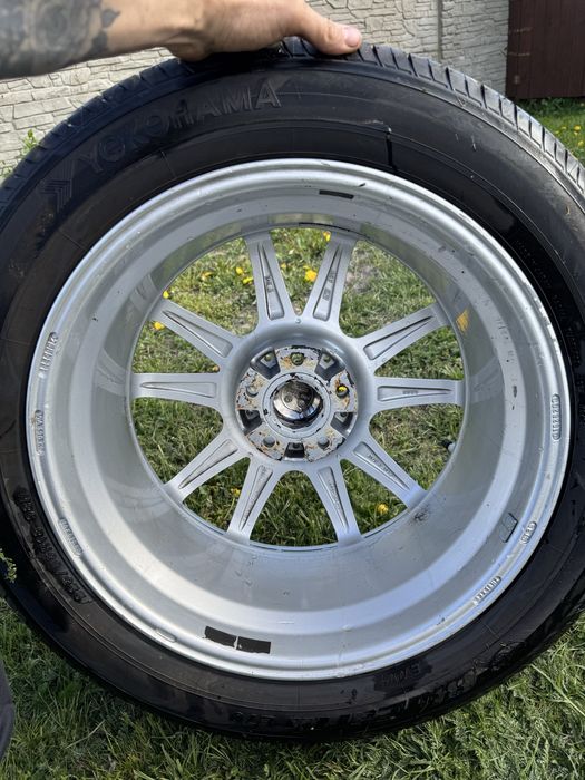 Alufelgi R18 z oponami 225/55R18 passsat ,audi nowe opony letnie