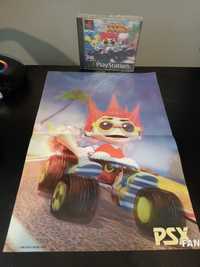 Speed Freaks PlayStation 1 ps1 plakat