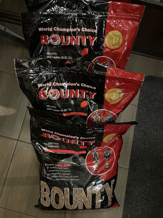 Пелетс мікс та тигровий горіх Bounty