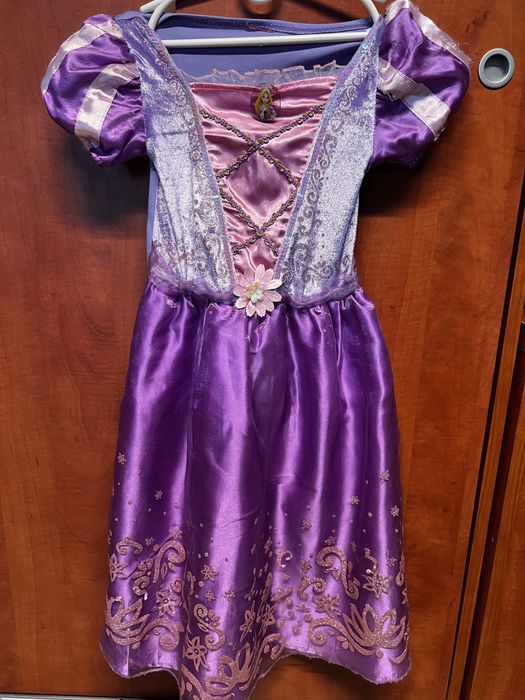 Sukienka strój przebranie Roszpunka