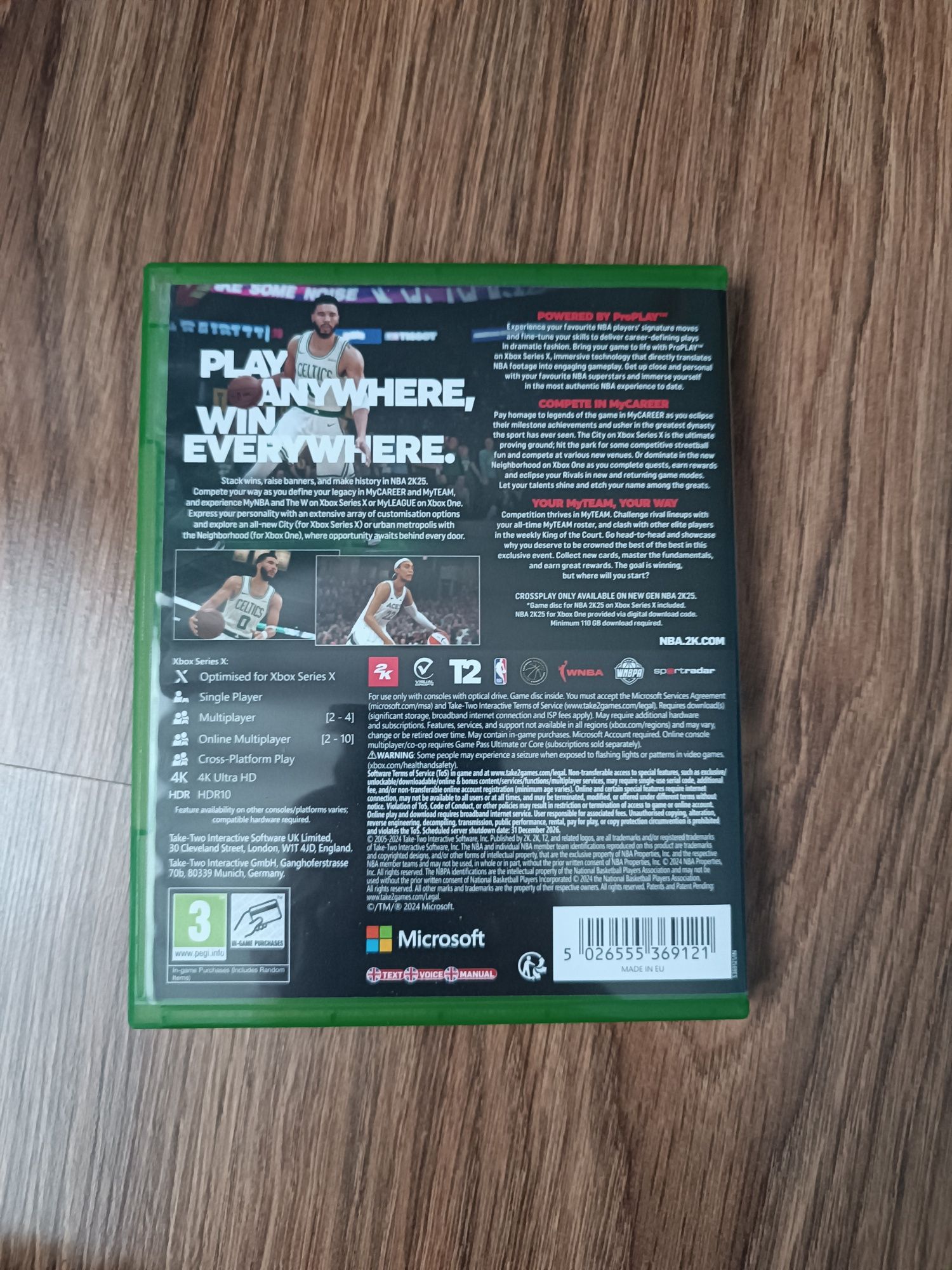 NBA2K25 Xbox series X