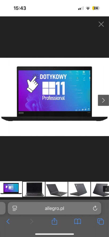 Lenovo Thinkpad X390 i5-8365U 13,3"