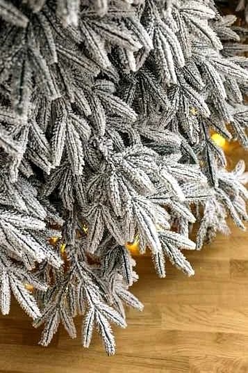 Смерека засніжена штучна лита ялинка від 1,5 до 2,5 м ёлка литая