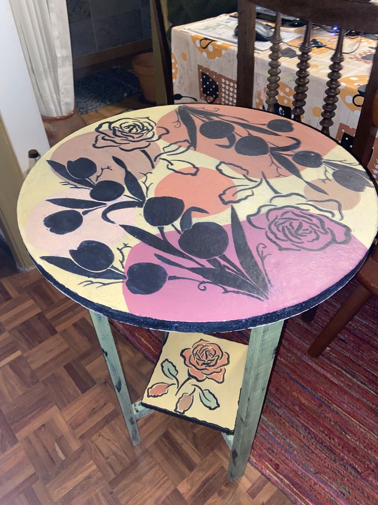 Mesa para decoração