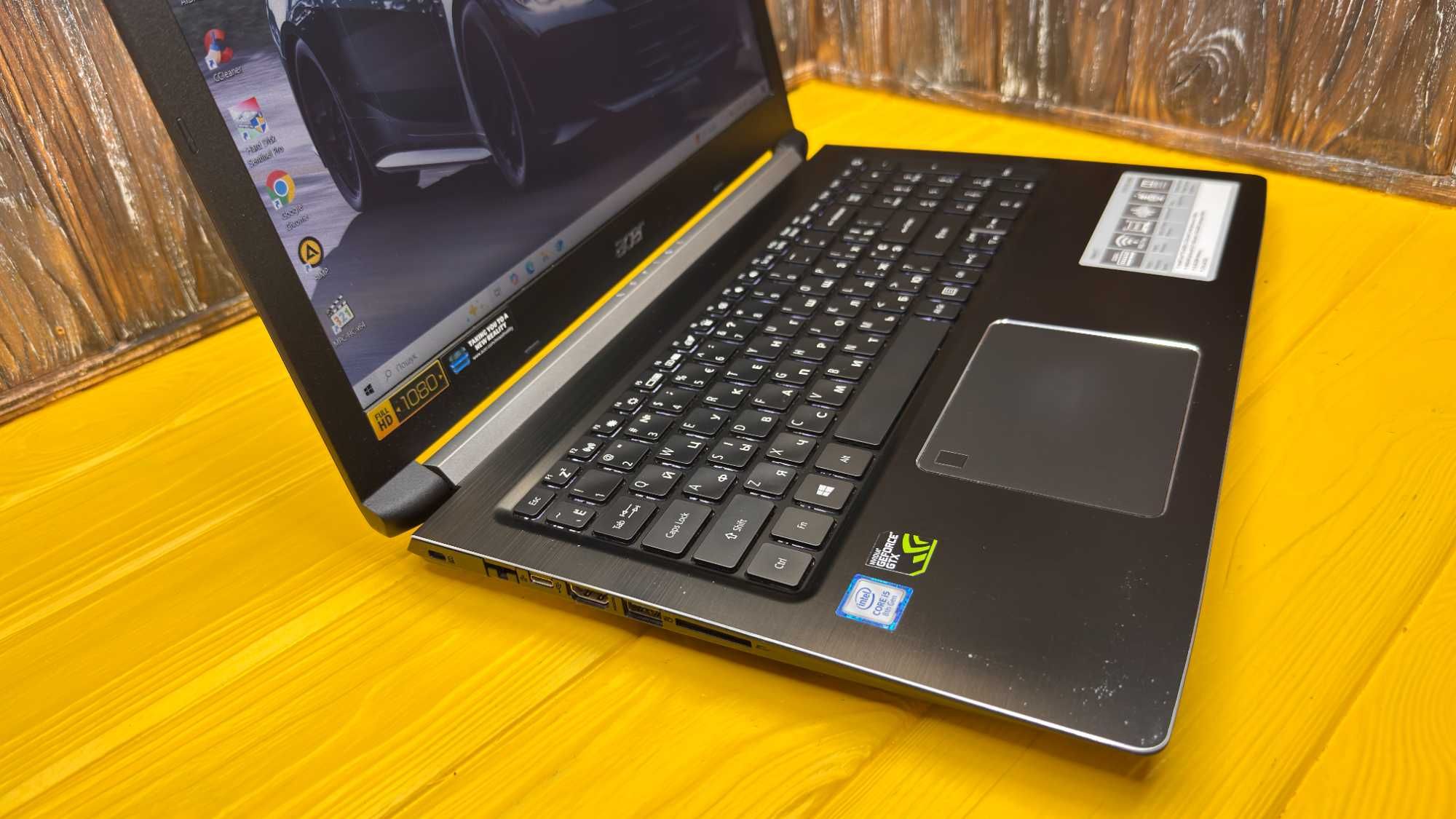 Геймерский Ноутбук Acer Aspire A715-72G /Core i5-8300H/GTX 1050 4 GB
