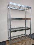 Ażurowy Regał do Warsztatu, Garażu Nit-Klick 180x120x45 cm 4P/300 kg