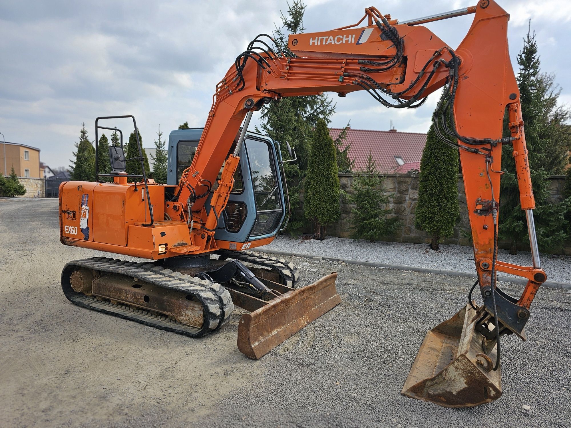 Koparka Hitachi ex60, 5 łyżek!