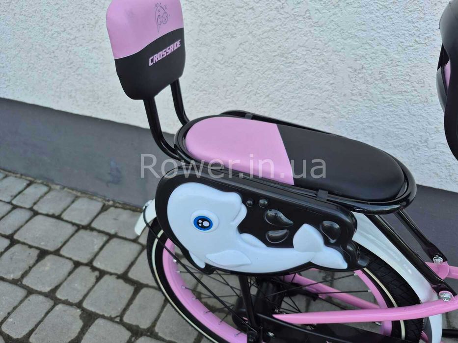 Дитячий велосипед для 5-7 років Crossride Dolphin ST 20 Pink