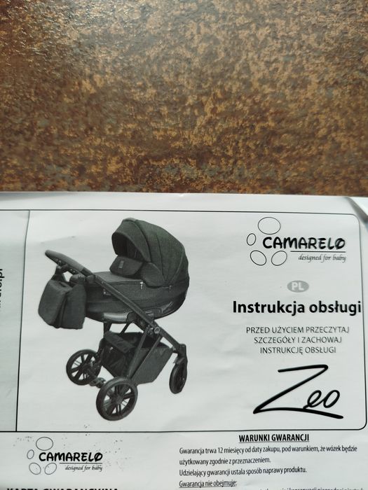 Wózek 3w1 Camarelo