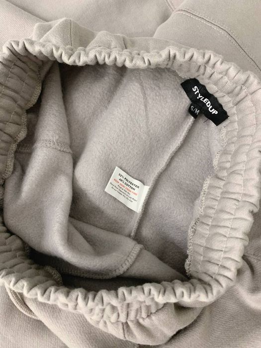 Сірий теплий флісовий жіночий костюм styledup