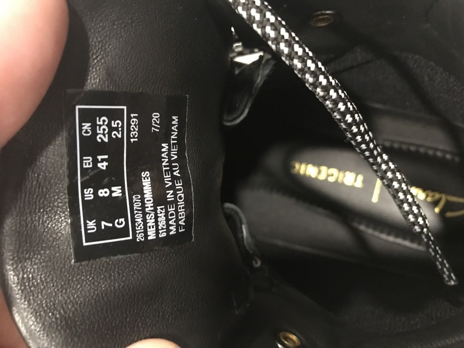 Кожаные полуботинки Clark’s 41р в отличном состоянии