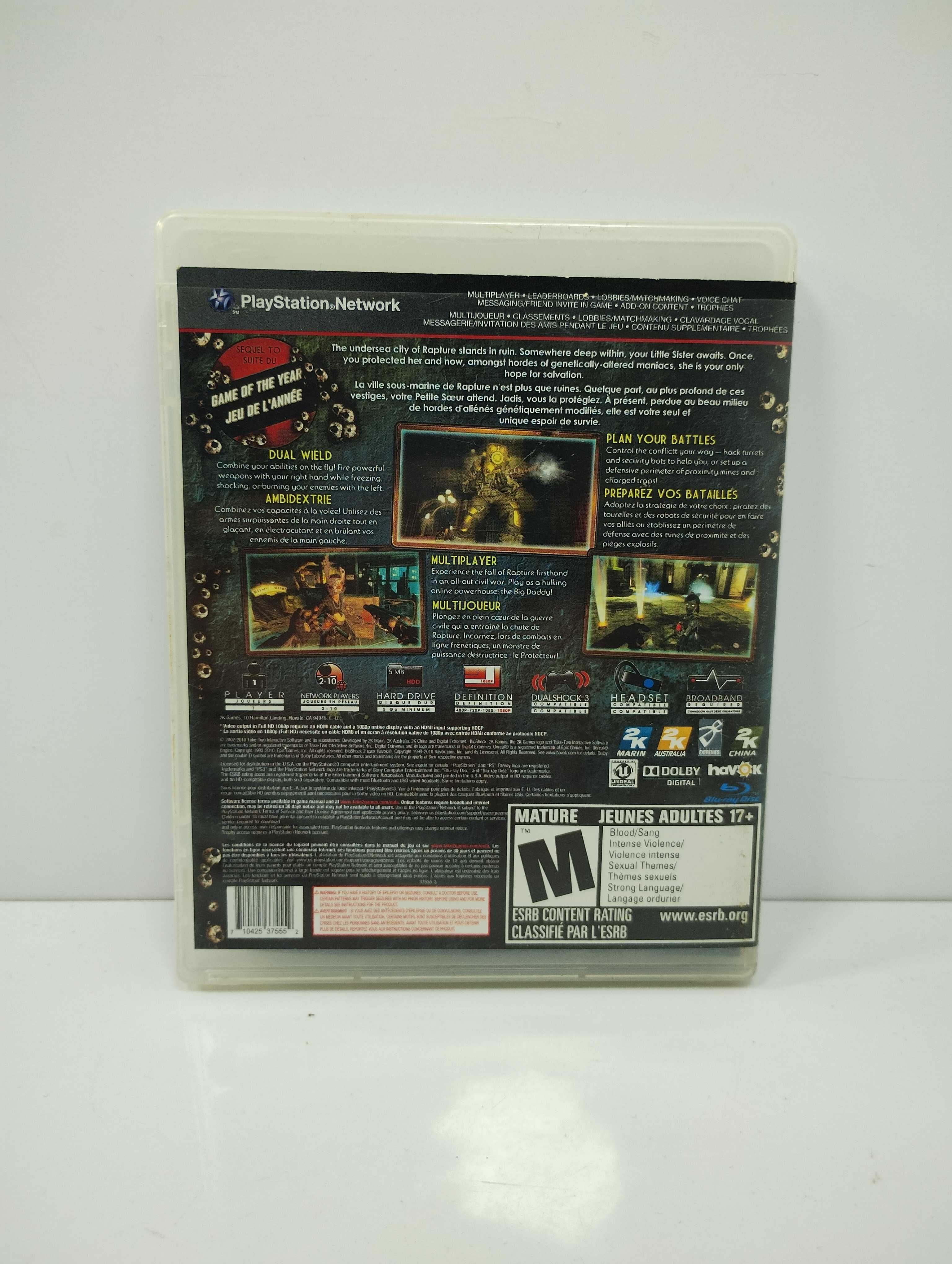 Gra Ps3 Bioshock 2