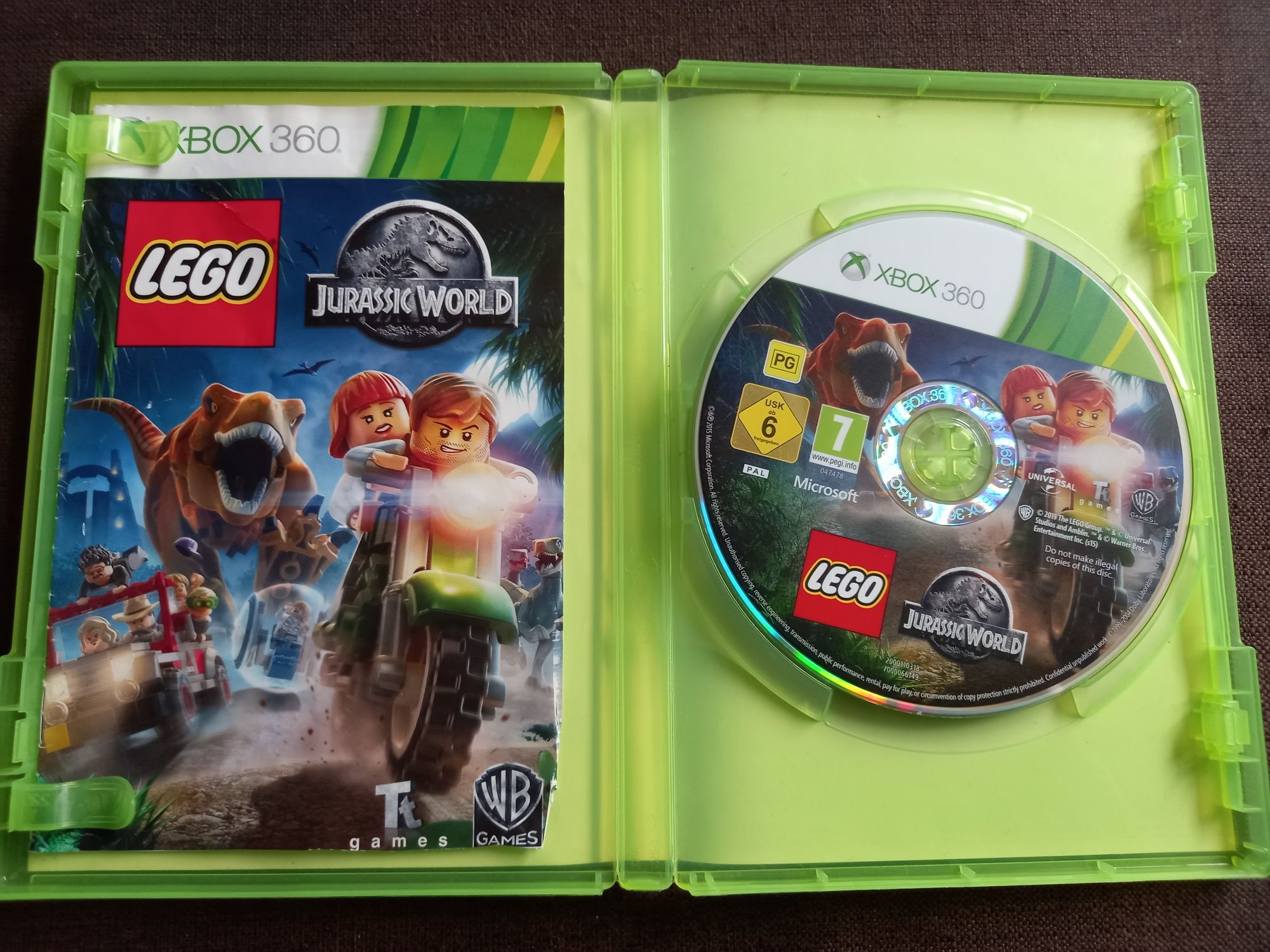 Gra Lego Park Jurajski na xbox 360 PL Jurassic World