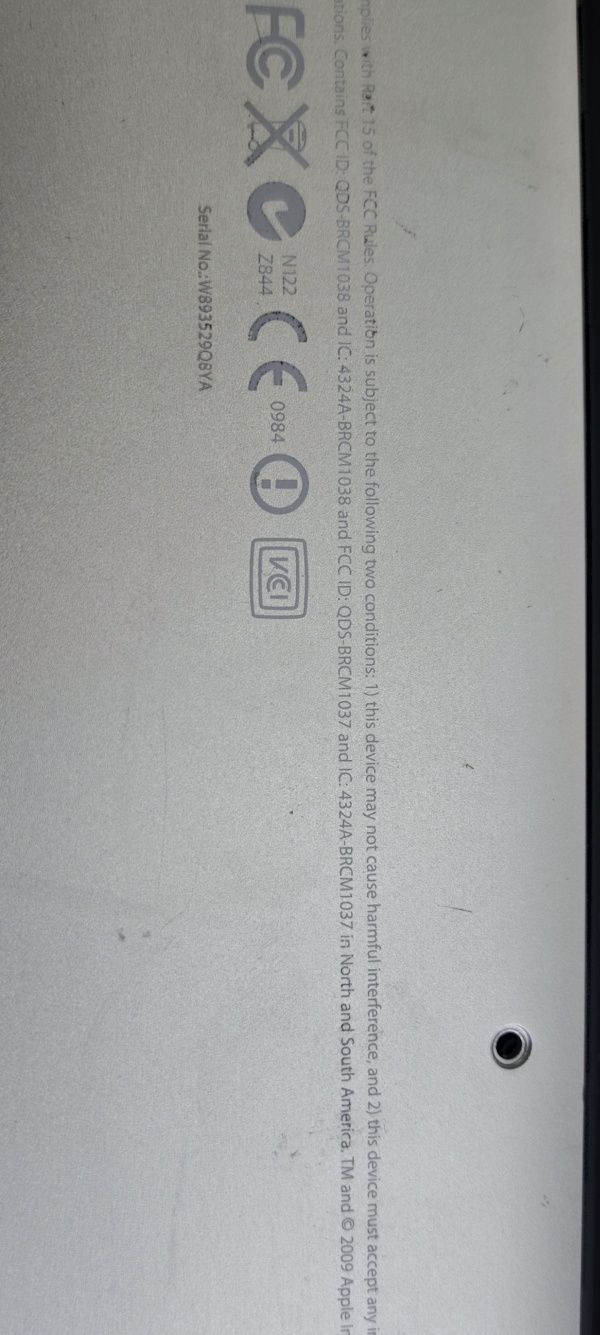 MacBook Pro 15,1 2010 года Разборка