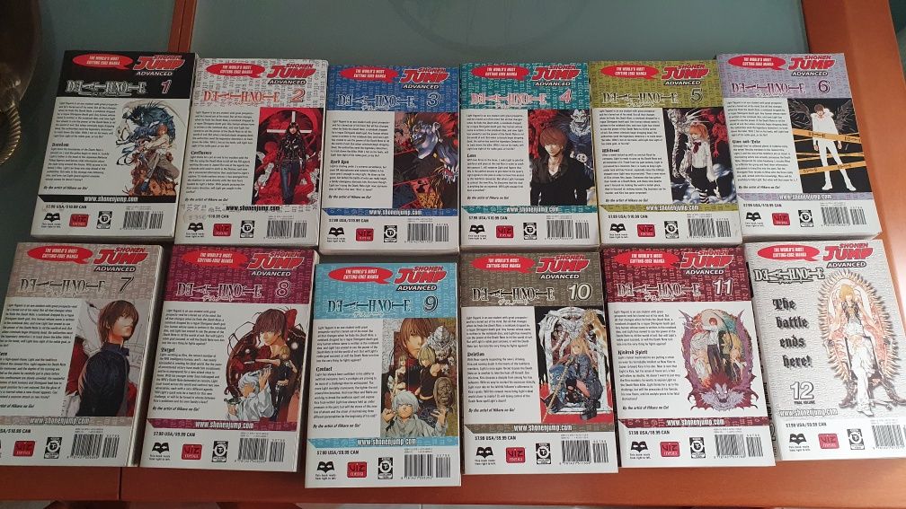 Manga Death Note 1-12 + Another Note