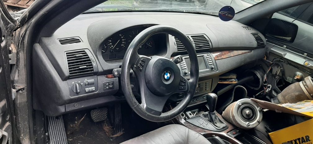 Deska rozdzielcza kokpit airbag pasy fotel radio części BMW X5 Lift