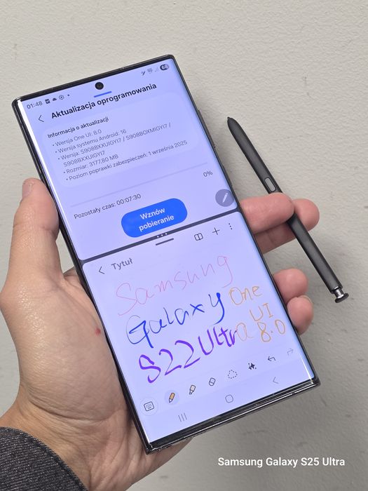 Samsung Galaxy S22 Ultra, 12+256 GB, Galaxy AI, One UI 8