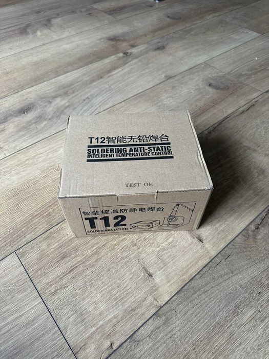 Stacja lutownicza na groty T12 75W Lutownica Kolba Podstawka Nowa