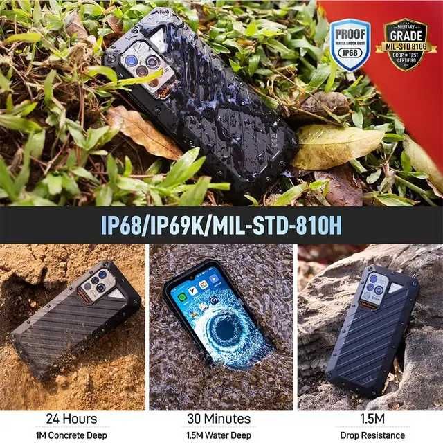 Смартфон Ulefone Power Armor 18T Ultra 12/512Gb Тепловизор 9600mAh 66W