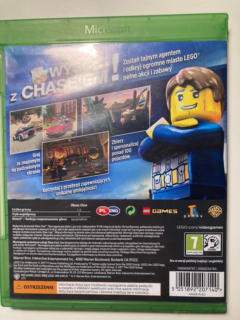 Gra LEGO City Tajny Agent Xbox One