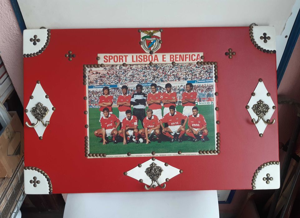 Cabide de parede Vintage "Benfica"