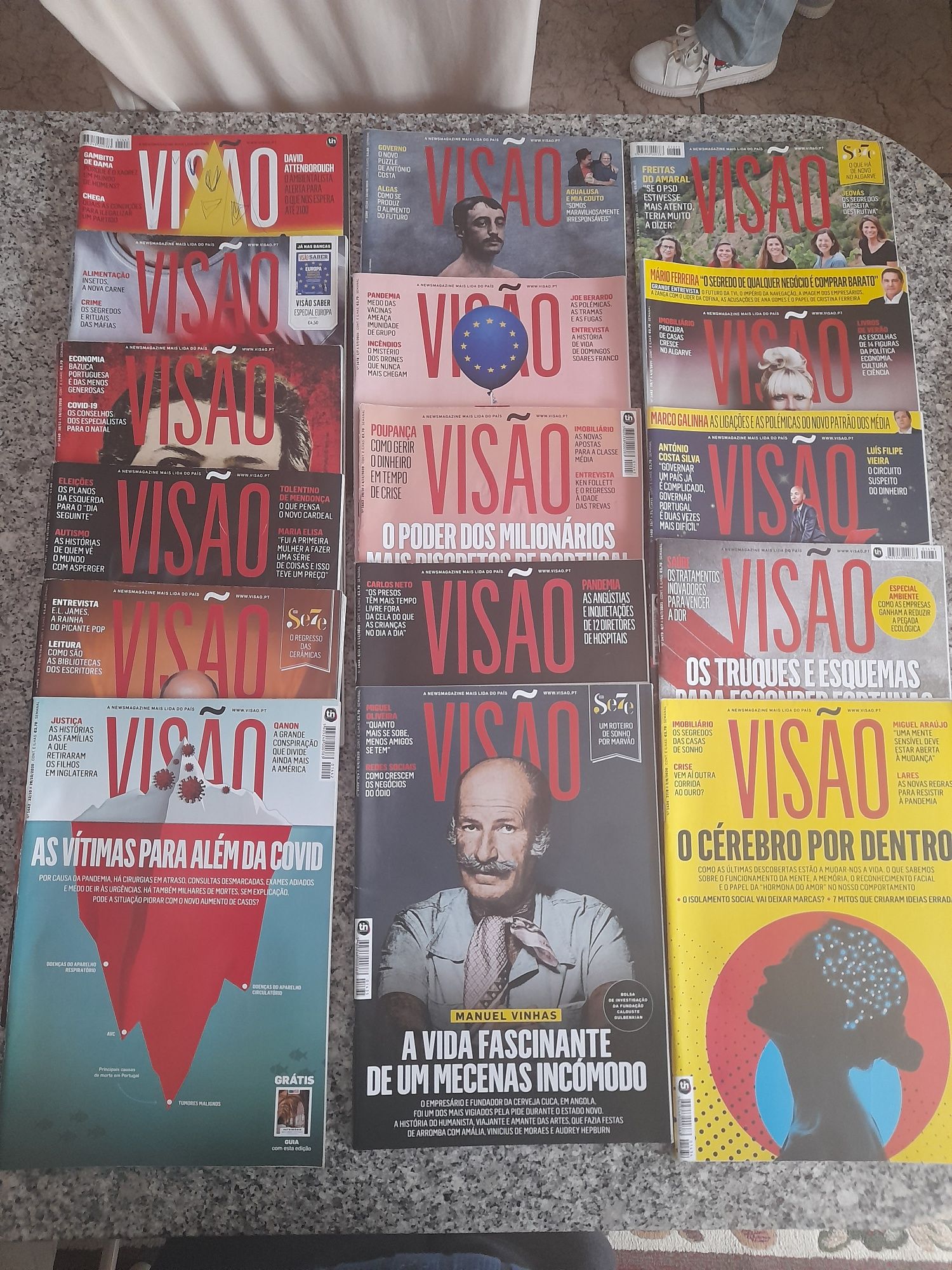 Revistas da visão