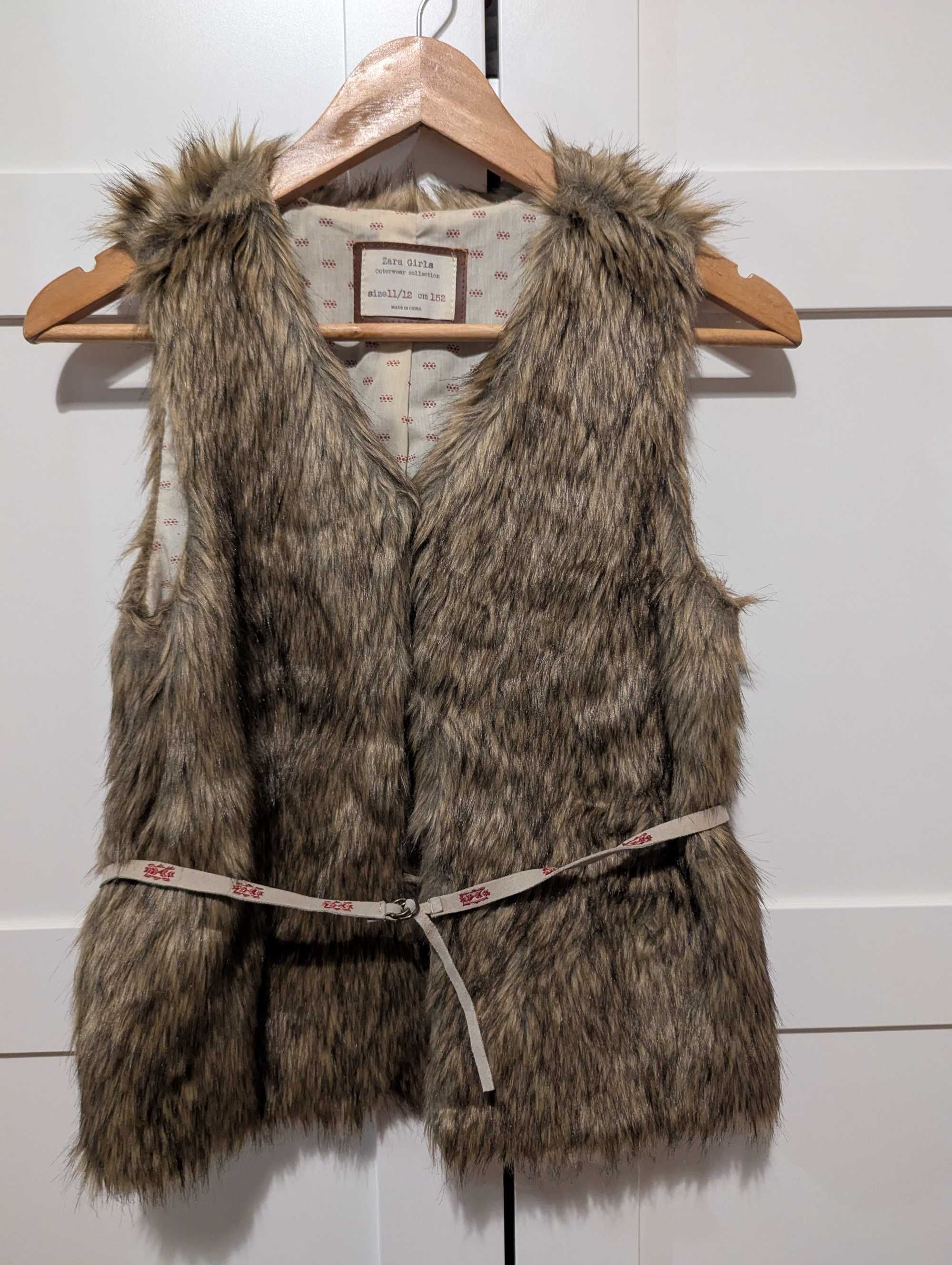 Kamizelka futrzana - Zara - 152 cm