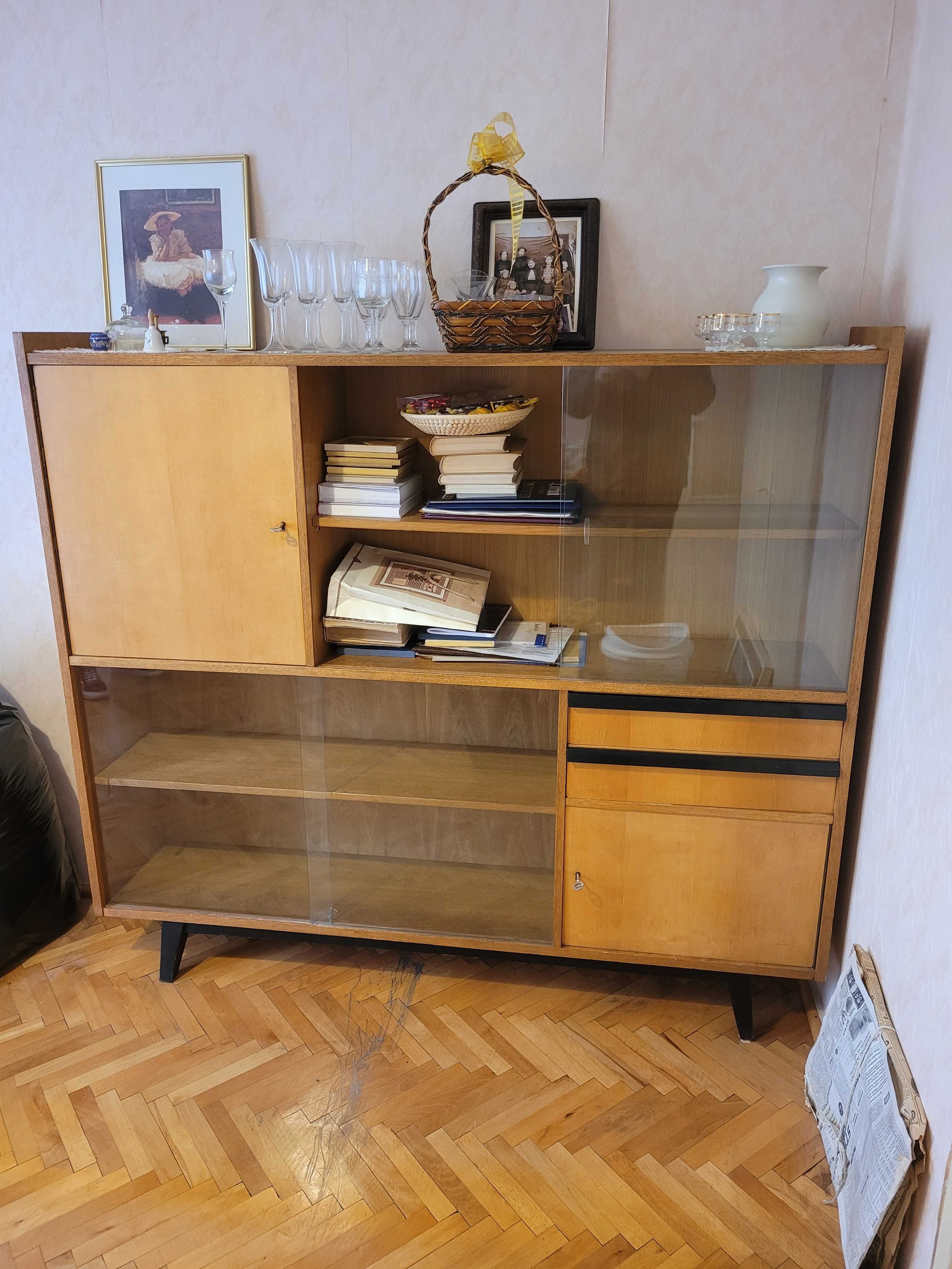 Kredens-biblioteczka lata 60 vintage