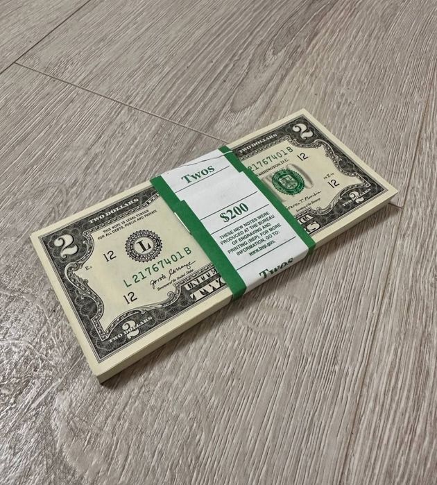 Долар нумізматіка пачки 1,2,5,10,20,50