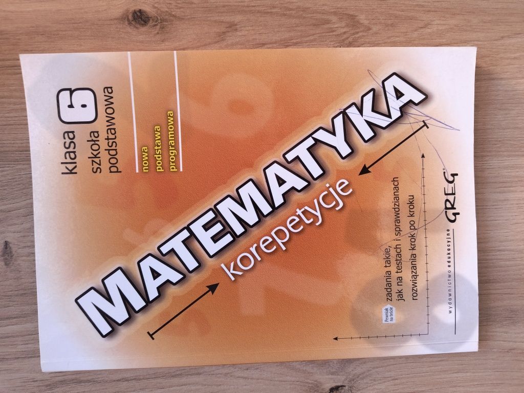 3 szt Zbiory zadań z matematyki kl 6 i 7