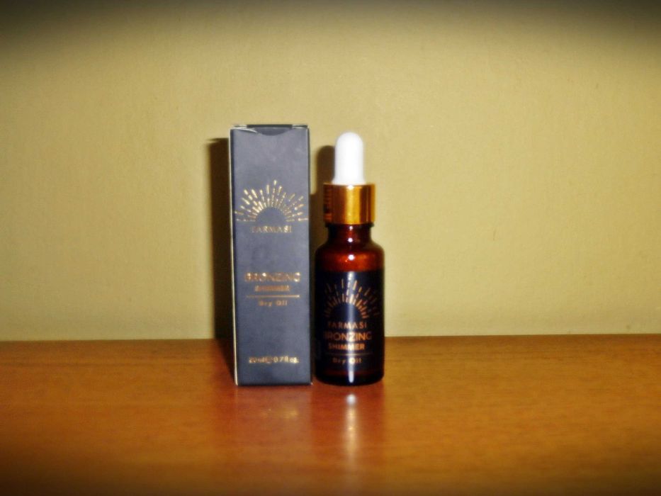 Suchy olejek brązujący Farmasi 20 ml