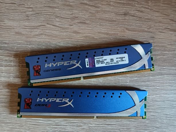 DDR3 8gb 2x4 1600mhz, Kingston hyperX