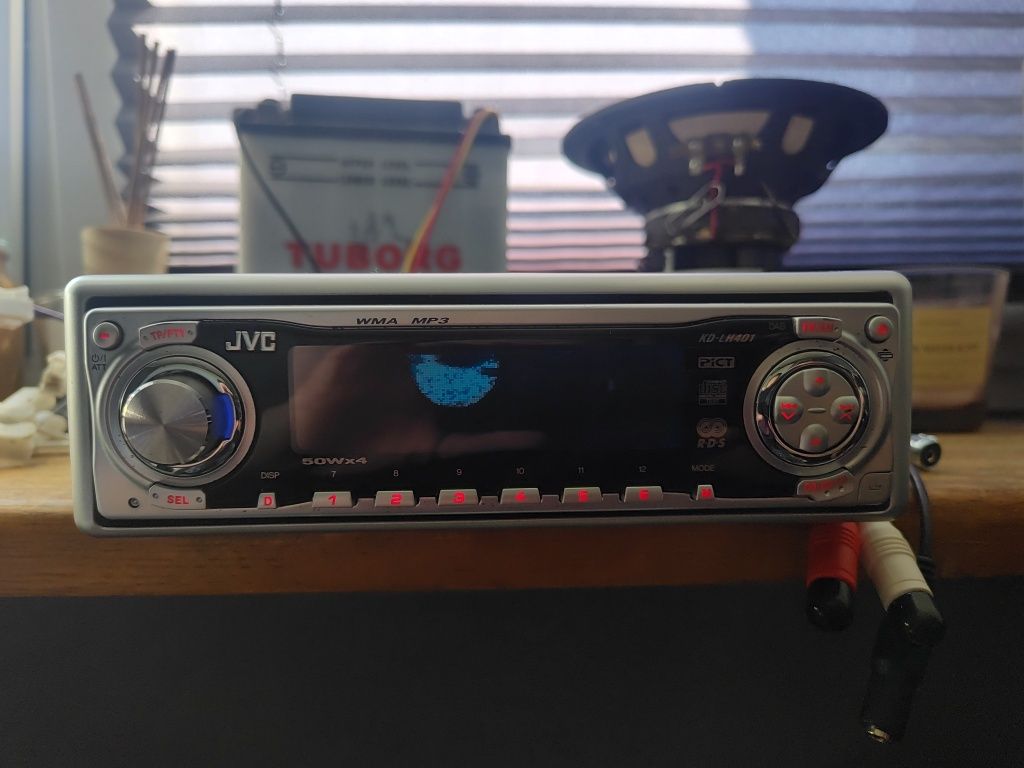 JVC KD-LH401 Radio samochodowe jak nowe winda jdm animacje nie pioneer