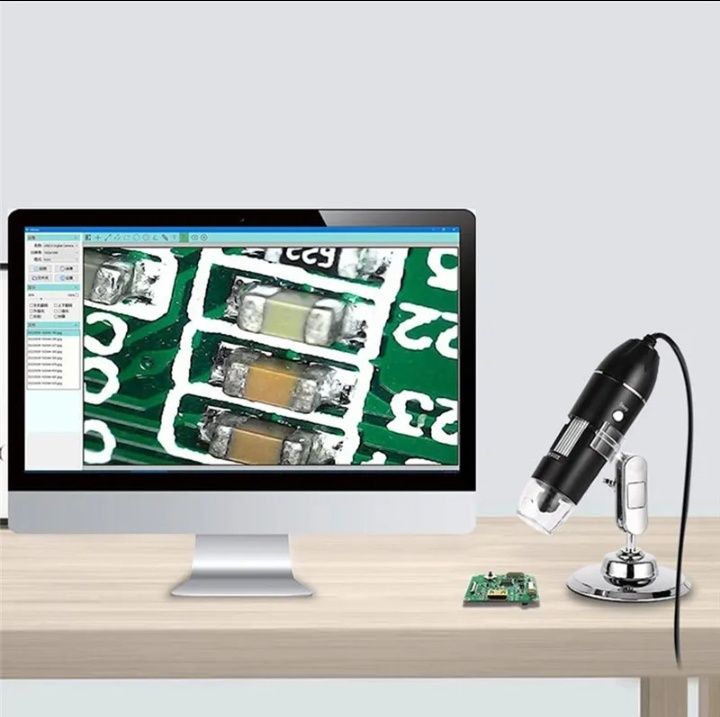 USB мікроскоп микроскоп цифровой с увеличительным стеклом 1000X/1600X