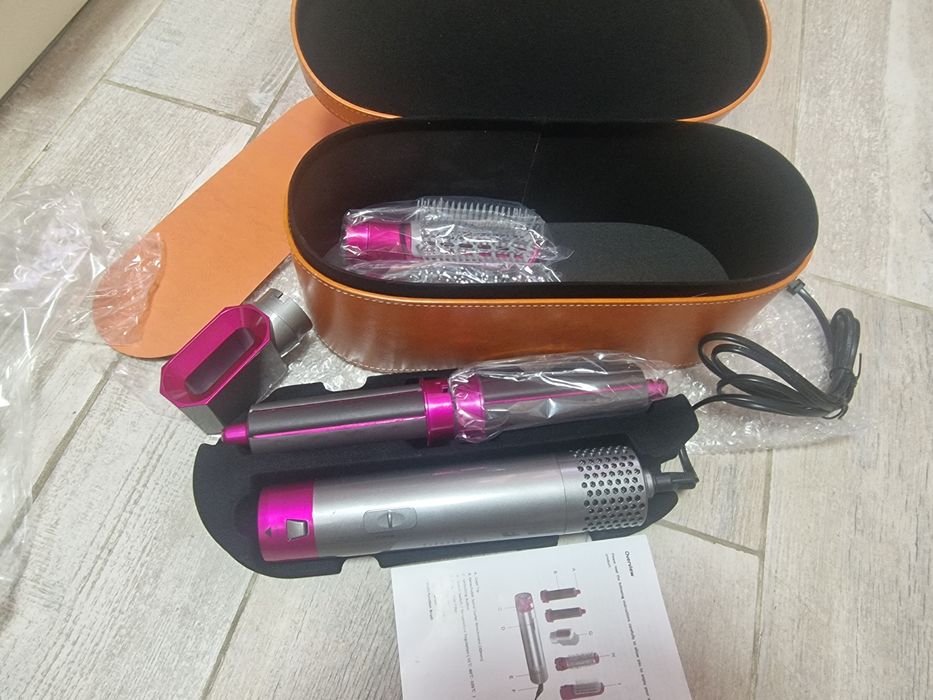 Фен стайлер з насадками  5 в 1 у кейсі