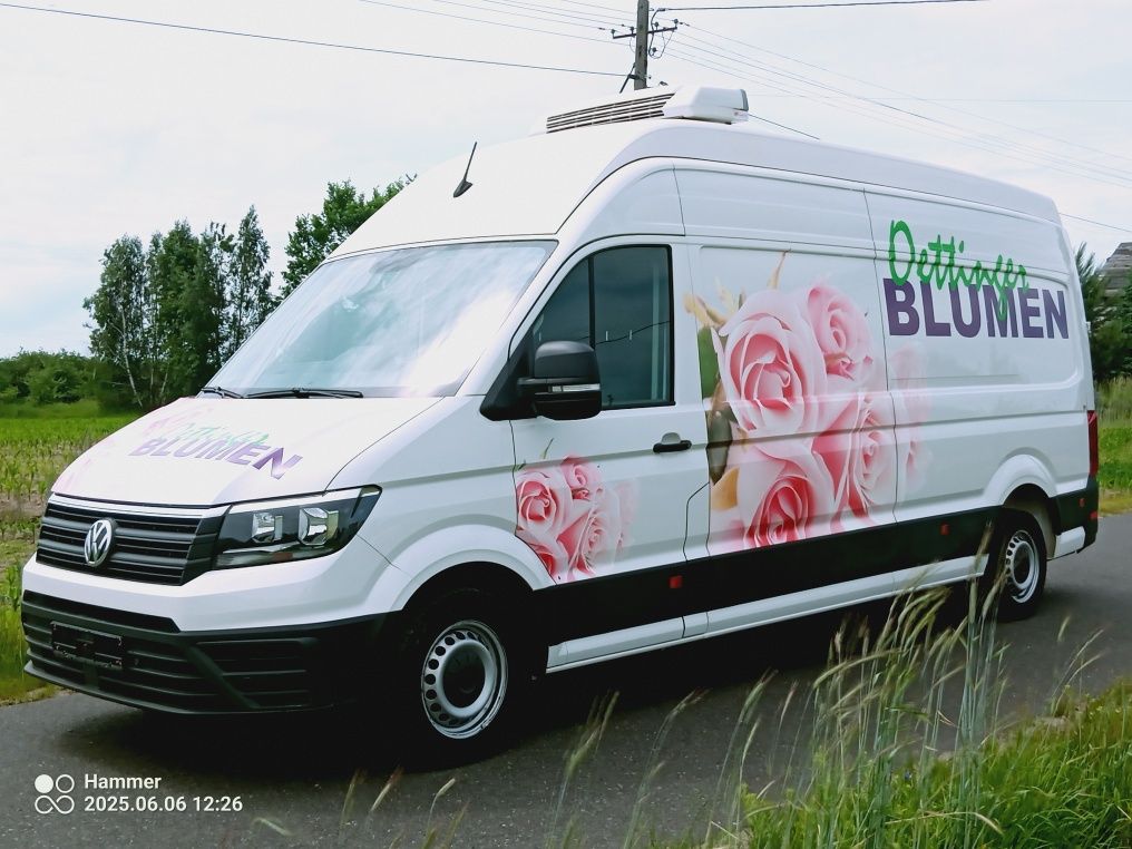 Volkswagen crafter II izoterma automat navi klima L4 h3