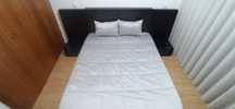 Cama casal lacado