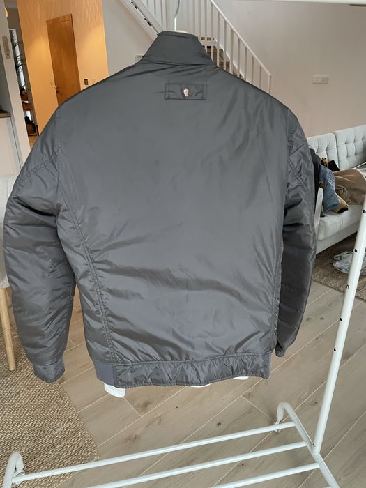 Bomberka, skóra, puchowa, Massimo Dutti